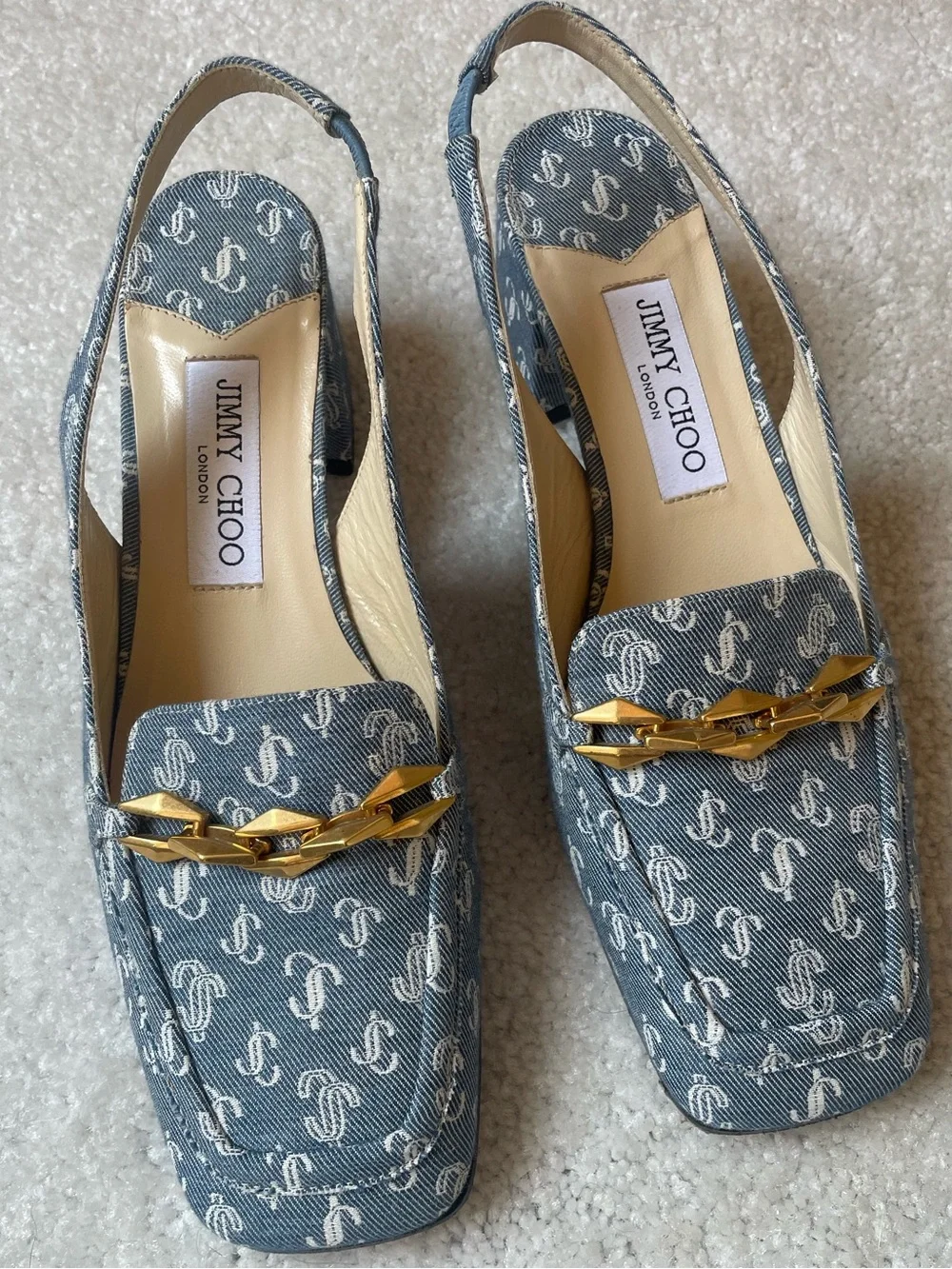 Jimmy Choo Diamond Tilda 45 Slingback Pump - Picture 3 of 7